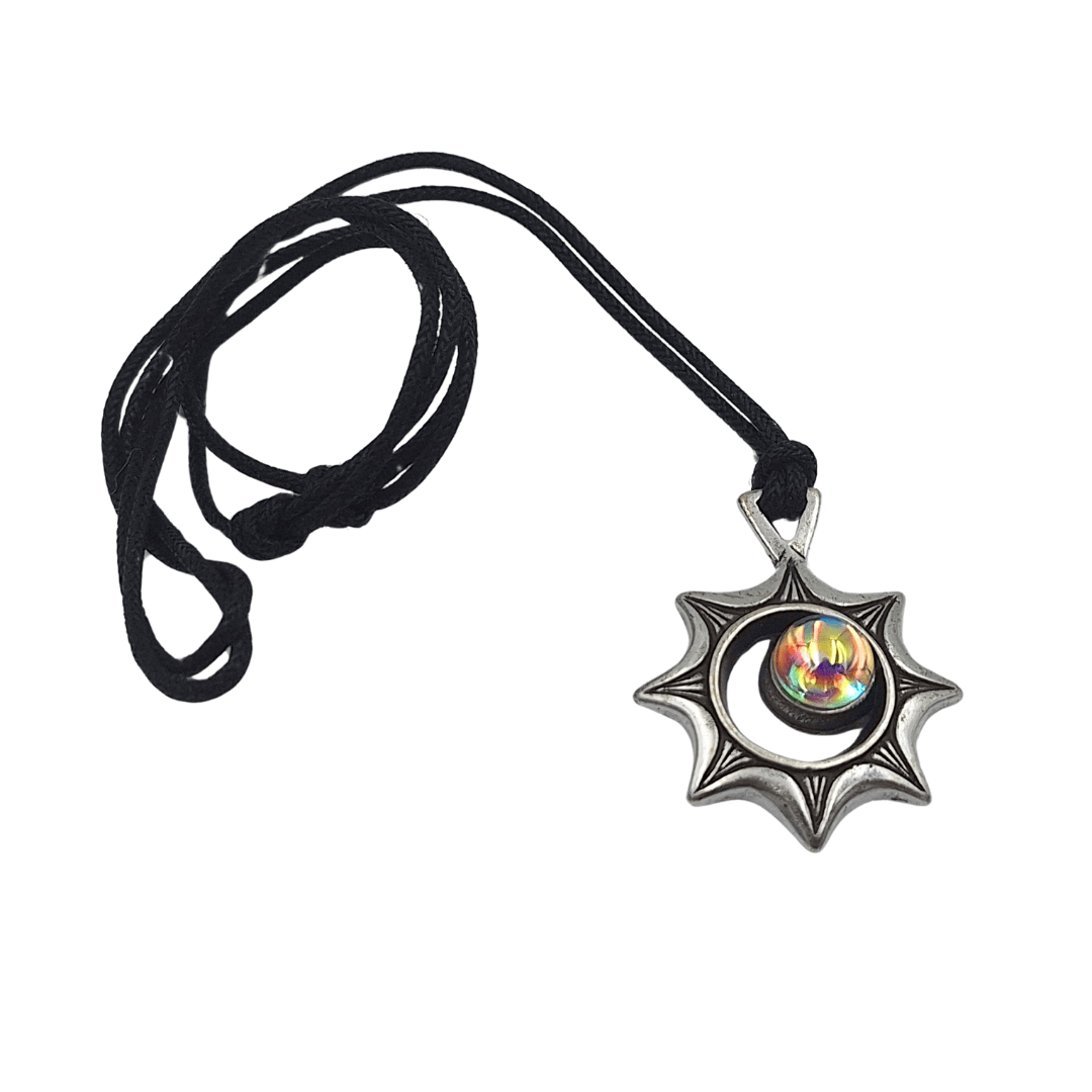 Halsband solförmörkelse – Optisk illusion – Present till en resenär - ECL32