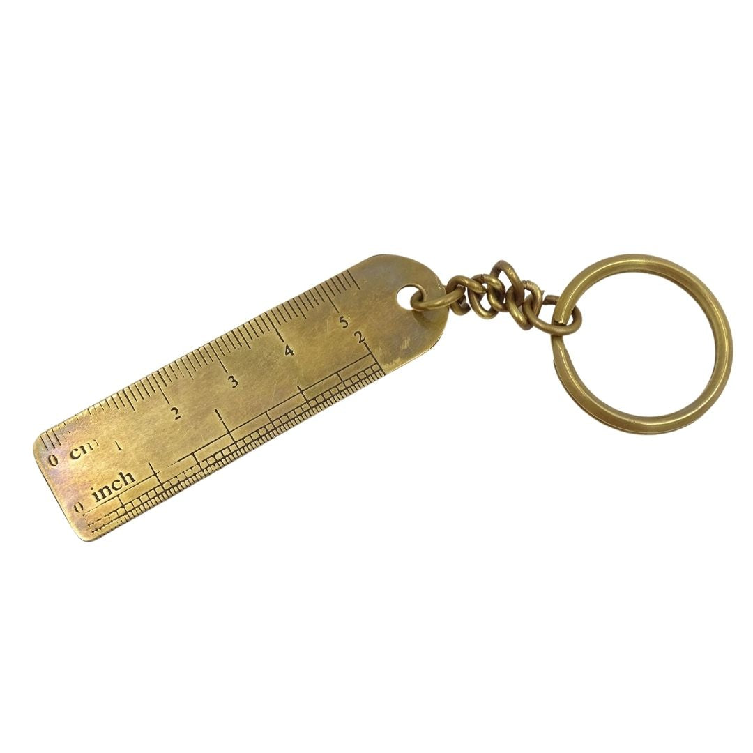Nyckelring med metallinjal – Key-0160