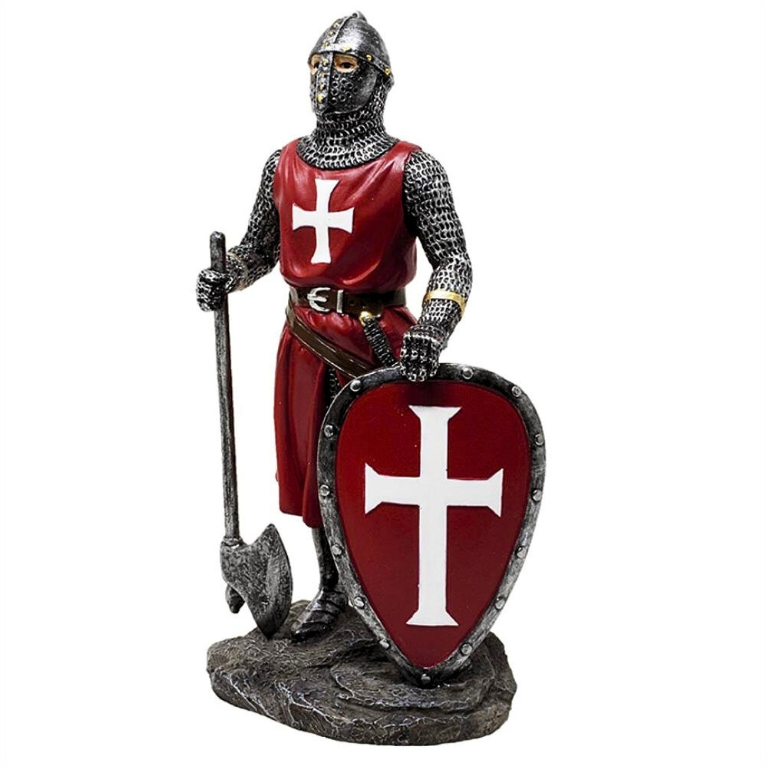 Figur Korsriddare 18,5 cm – polyresin – MC-23133