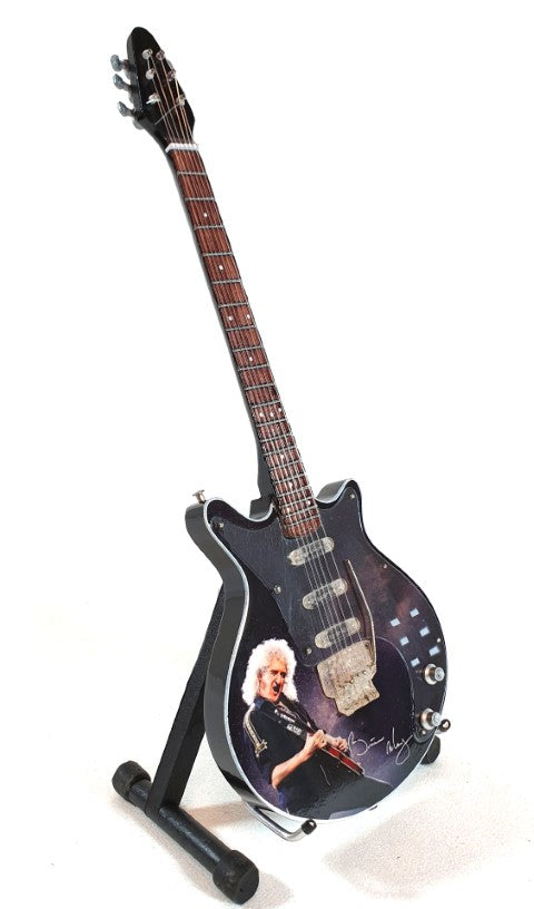 Minigitarr i stil med Queen - Brian May Tribute MGT-7979