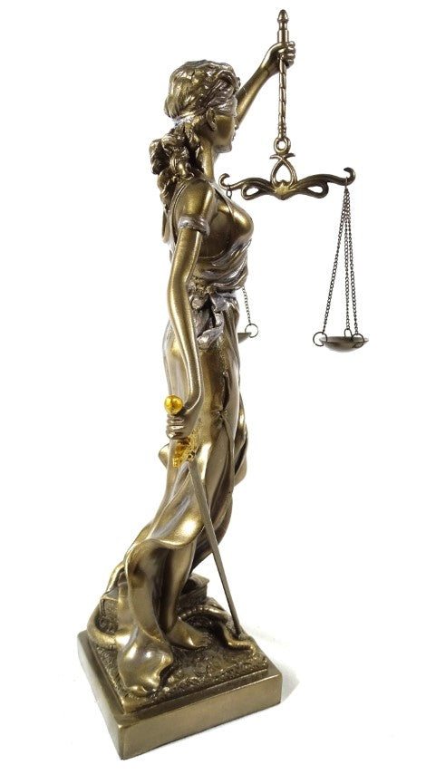 Themis-figur 35 cm - Present till jurist eller domare - MC-90037