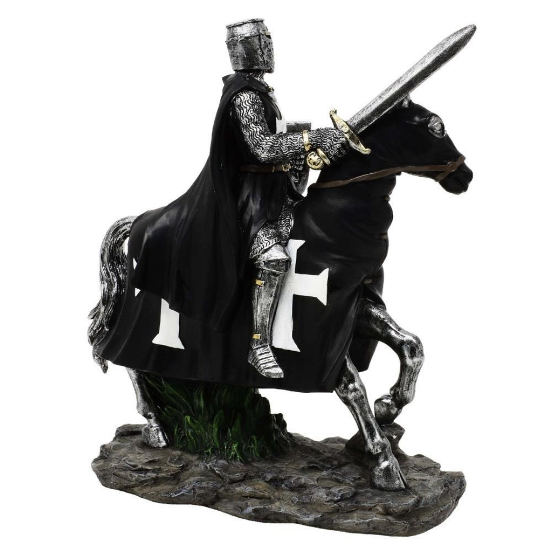 Dekorativ figur Riddare till häst 22 cm - MC-23115