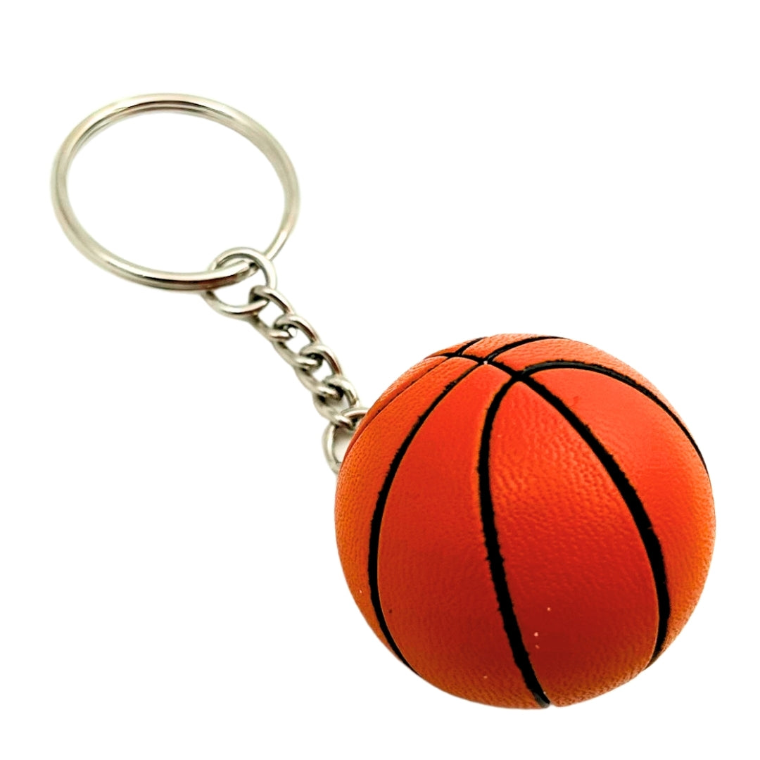 Sportnyckelring med basketboll – present till basketspelare - BBK-001