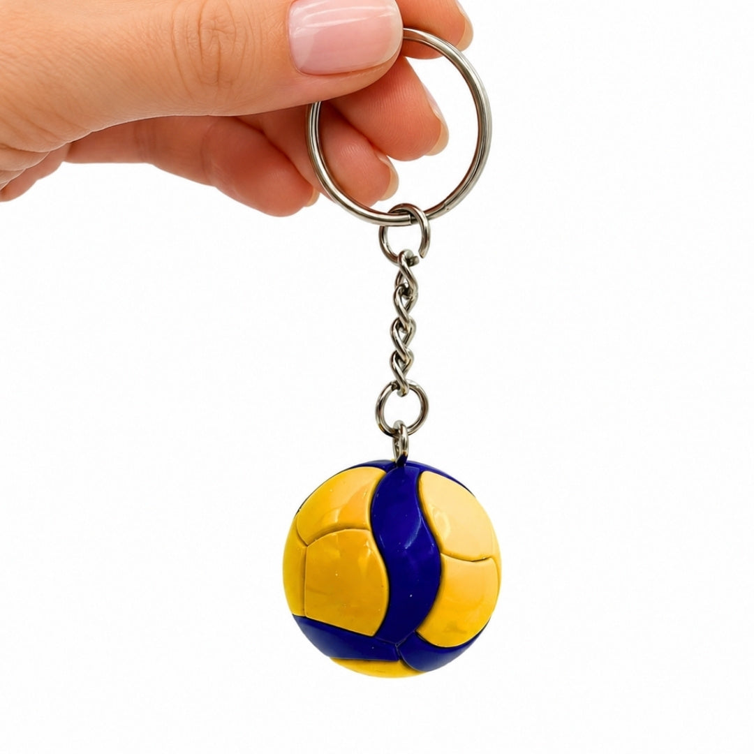 Sportnyckelring med volleyboll – present till volleybollspelare - VBK-001