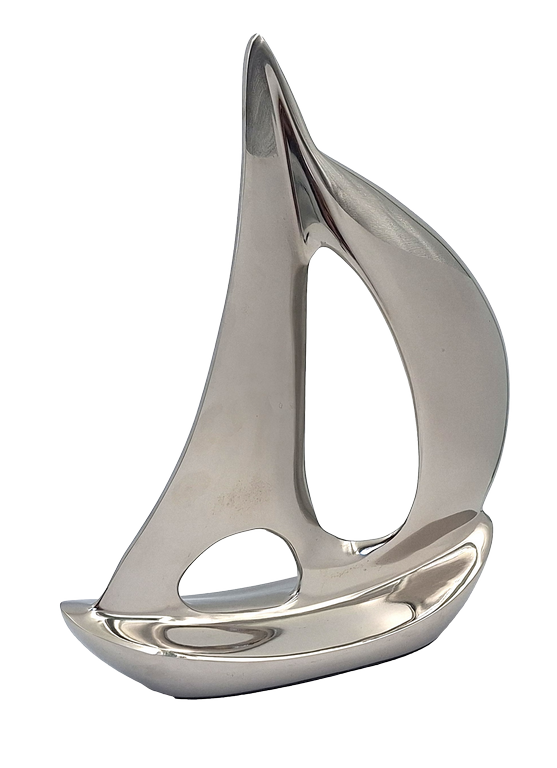 Stor yachtmodell - metall - 36cm - N-1647