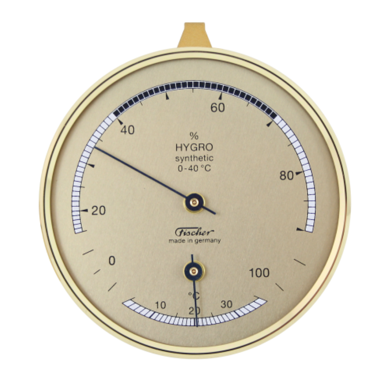 Premium hygrometer termometer för hemmet - Fischer - 123TMS