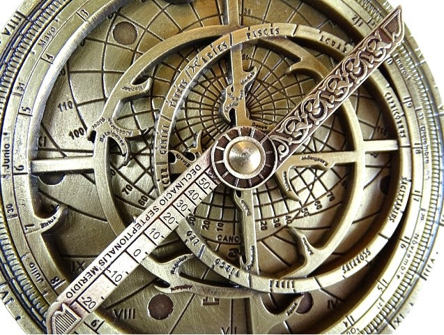 Europeiskt astrolabium – premiumrenässansreplik – H32