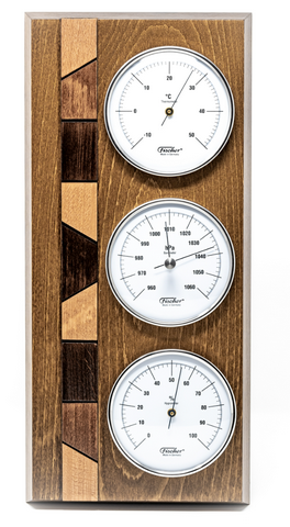 Väderstation - Barometer hygrometer termometer - Fischer 9171-31