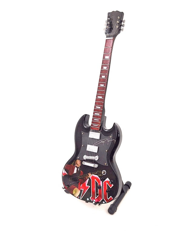 Minigitarr - 24,5 cm – i Angus Young-stil – MGT-8518