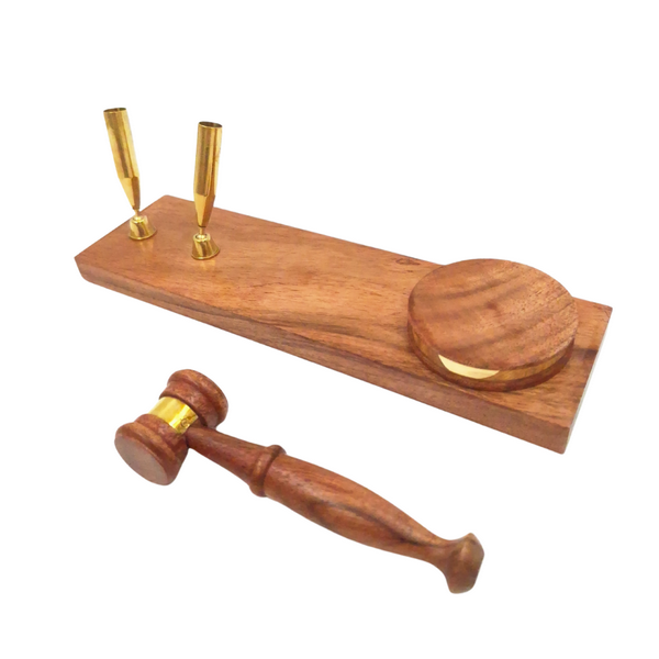 Domarklubba - pennställ - present till jurist – DNU-023