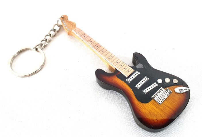 Nyckelring - gitarr i Deep Purple-stil - Ritchie Blackmore - EGK-0283