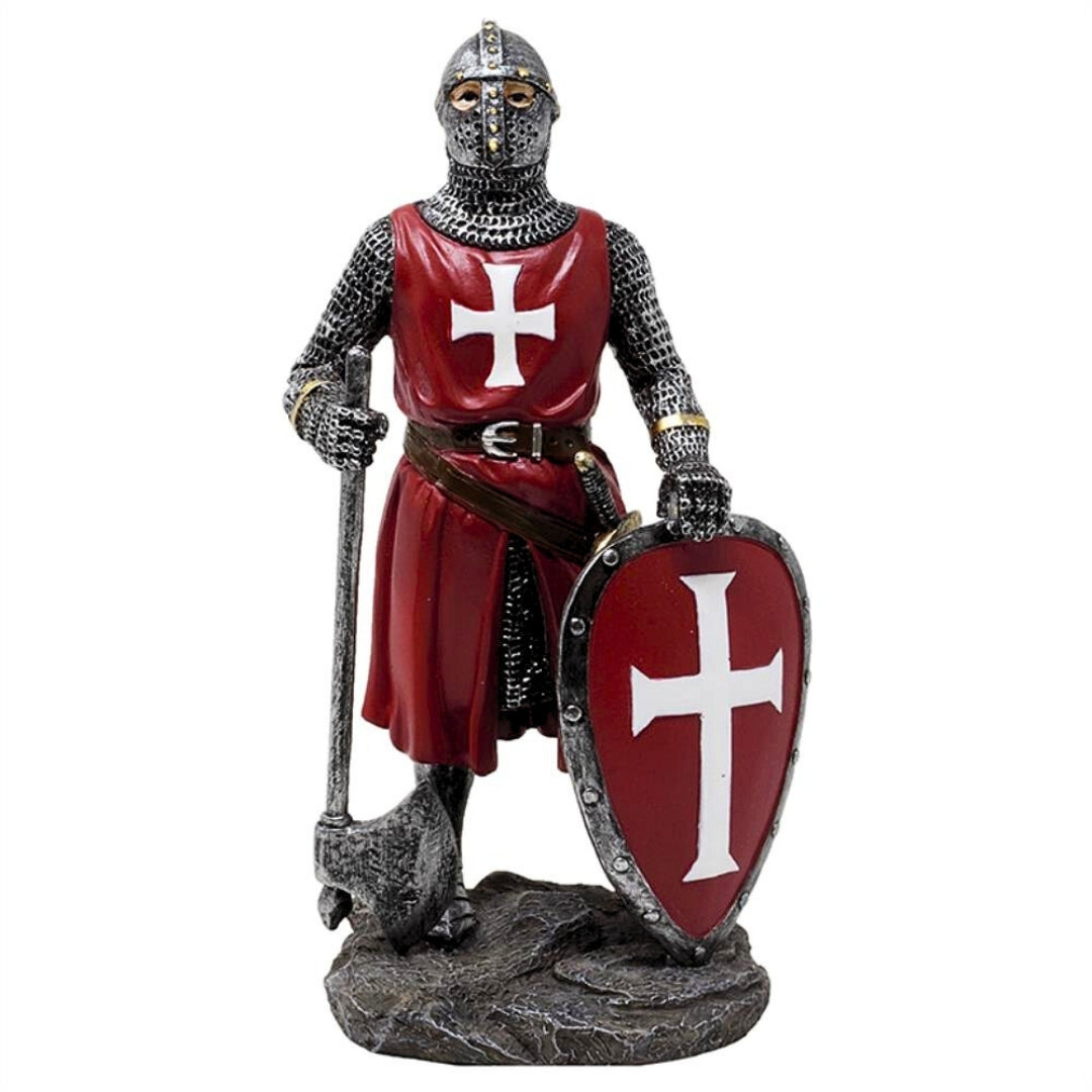 Figur Korsriddare 18,5 cm – polyresin – MC-23133