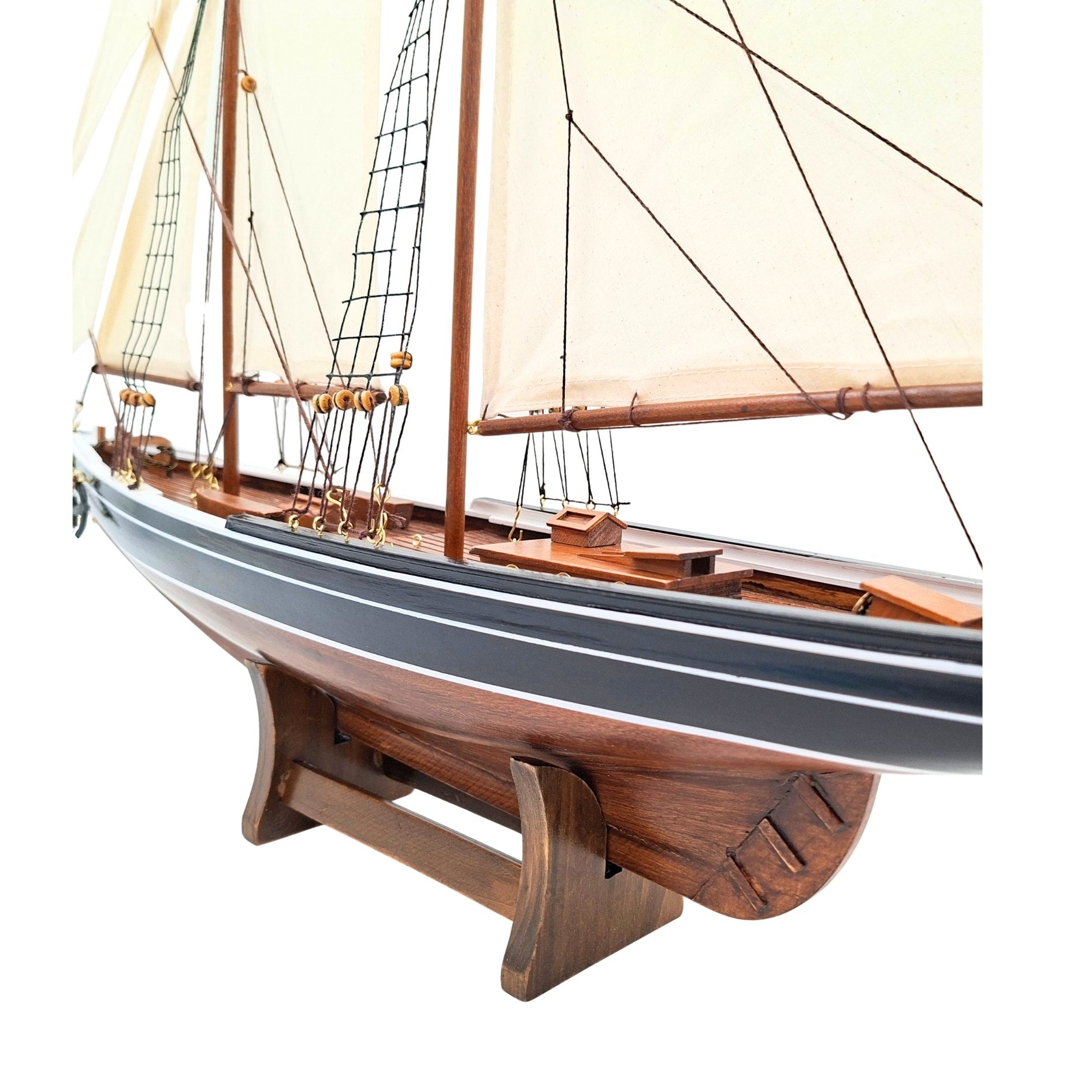 Modell av skonaren Bluenose - maritim dekoration 78 cm – 518