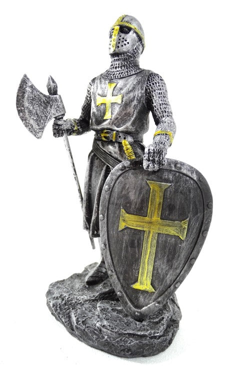 Riddare - korsfarare - Dekorativ figur - Höjd 18cm - MC-23079