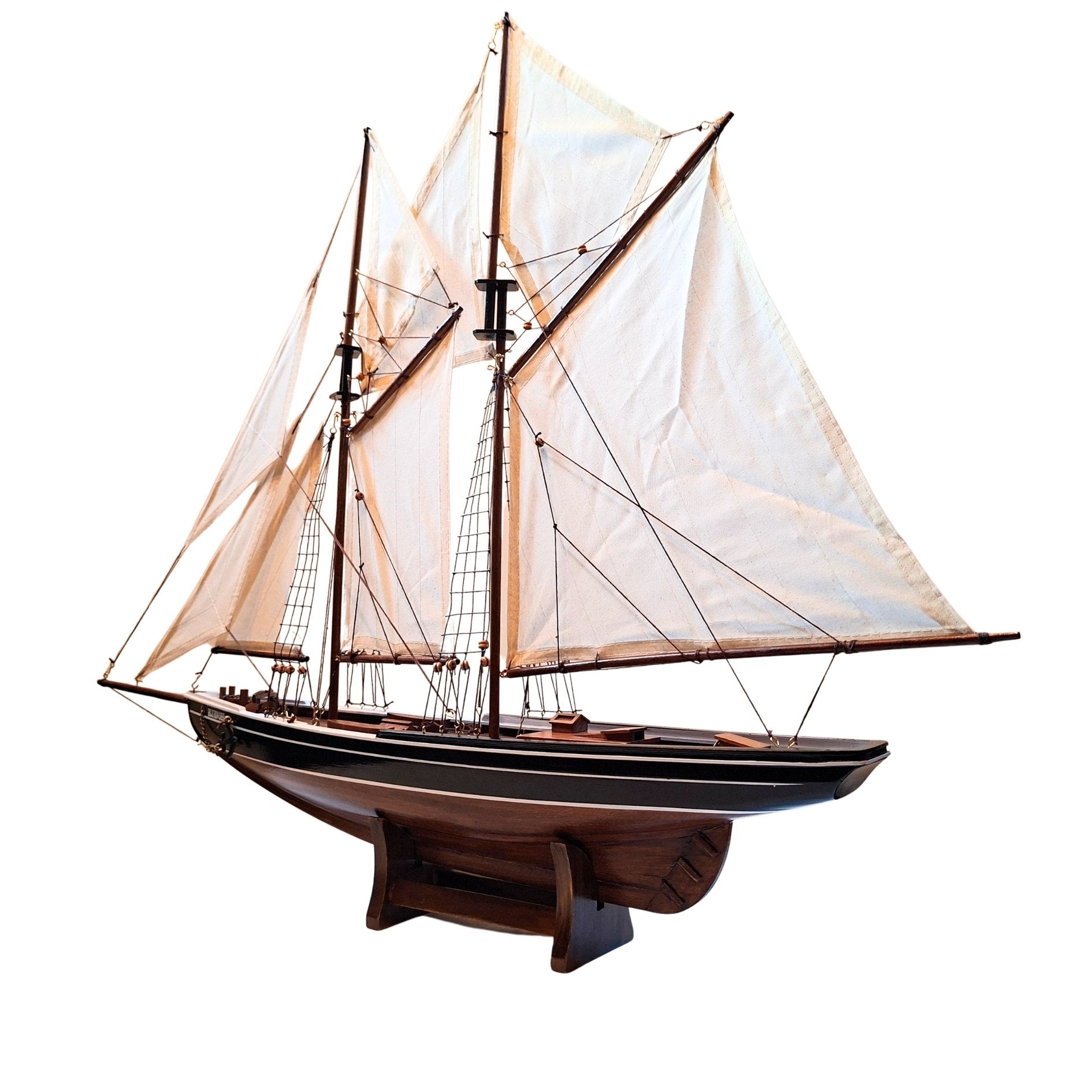 Modell av skonaren Bluenose - maritim dekoration 78 cm – 518