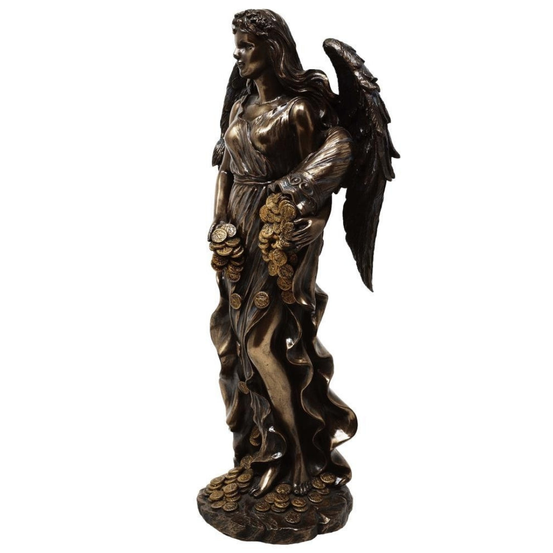 Figur Fortuna, lyckans och rikedomens gudinna 29cm present – MC-9633