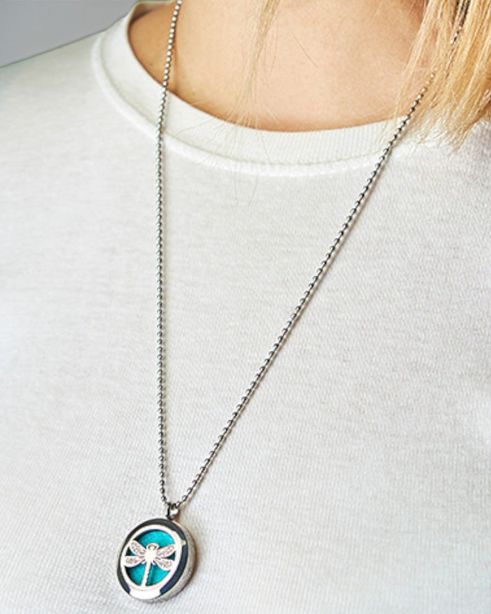 AromaTree Harmony – aromaterapeutiskt halsband Livets träd 25 mm