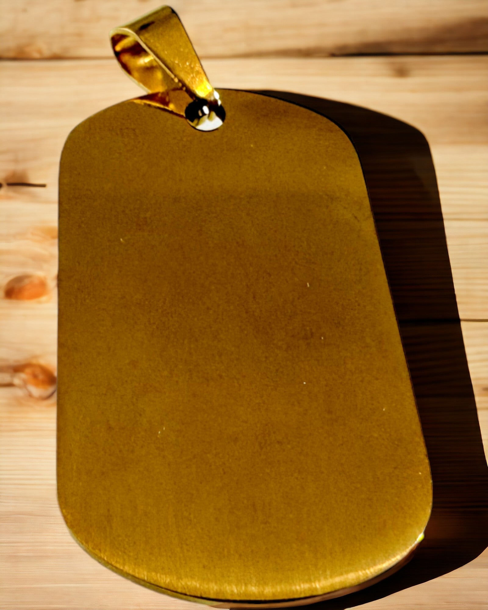 Militärhänge med Gravyr - Retro Stil i Olika Färger