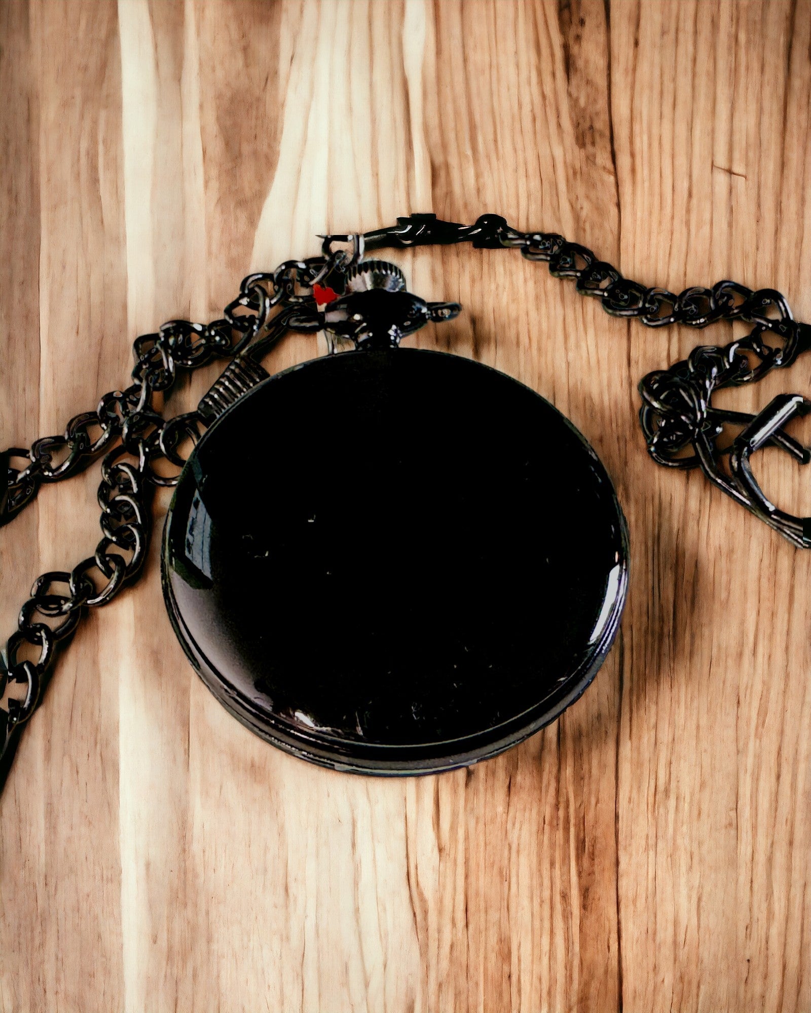 Svart fickur "Elegancja Czasu" med personaliseringsalternativ