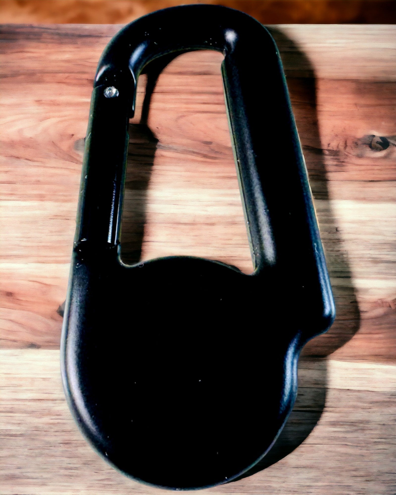 Karbinhakekompass med termometer, nyckelring - möjlighet till gravyr