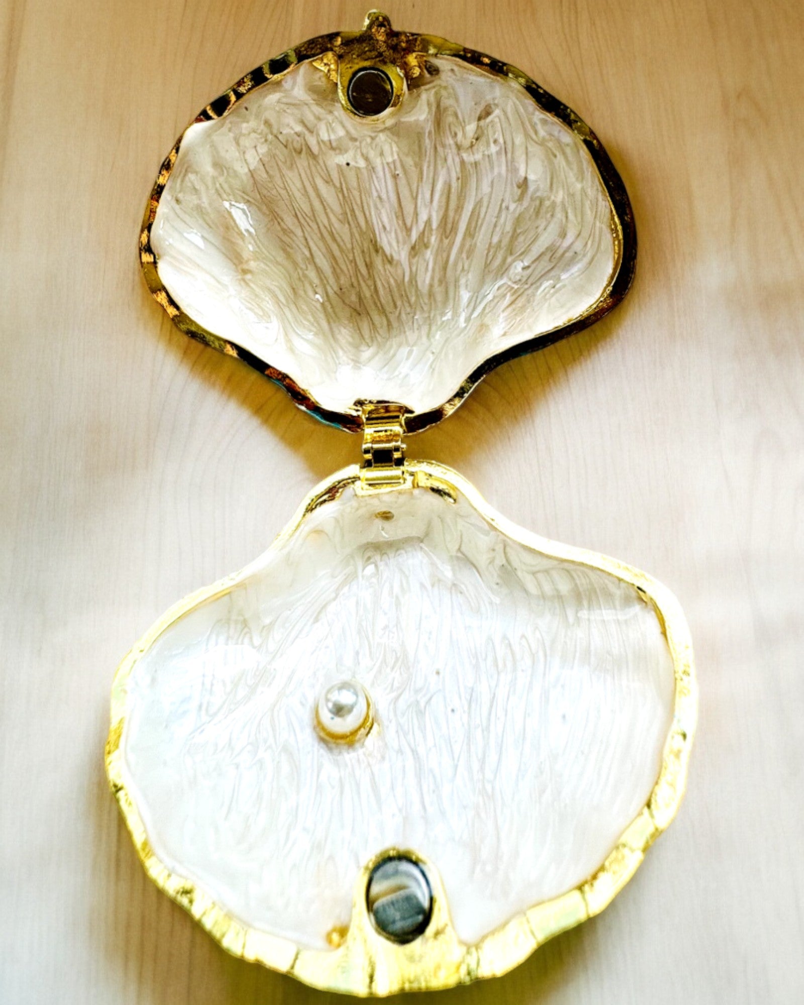 Skarbiec Wspomnień Muszelka - Smyckeskrin med möjlighet till personlig gravyr, present