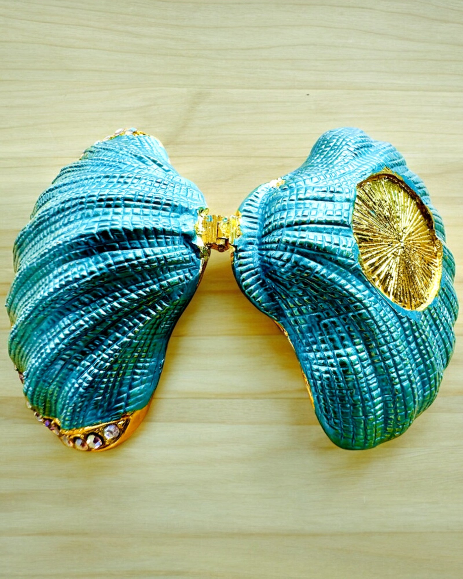 Skarbiec Wspomnień Muszelka - Smyckeskrin med möjlighet till personlig gravyr, present