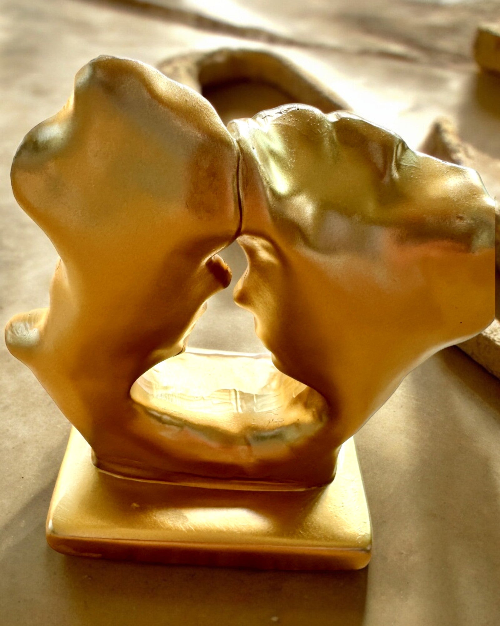 Figur "Złote Złączenie" - 13,5 cm hög, Dekorativ med Graveringsalternativ