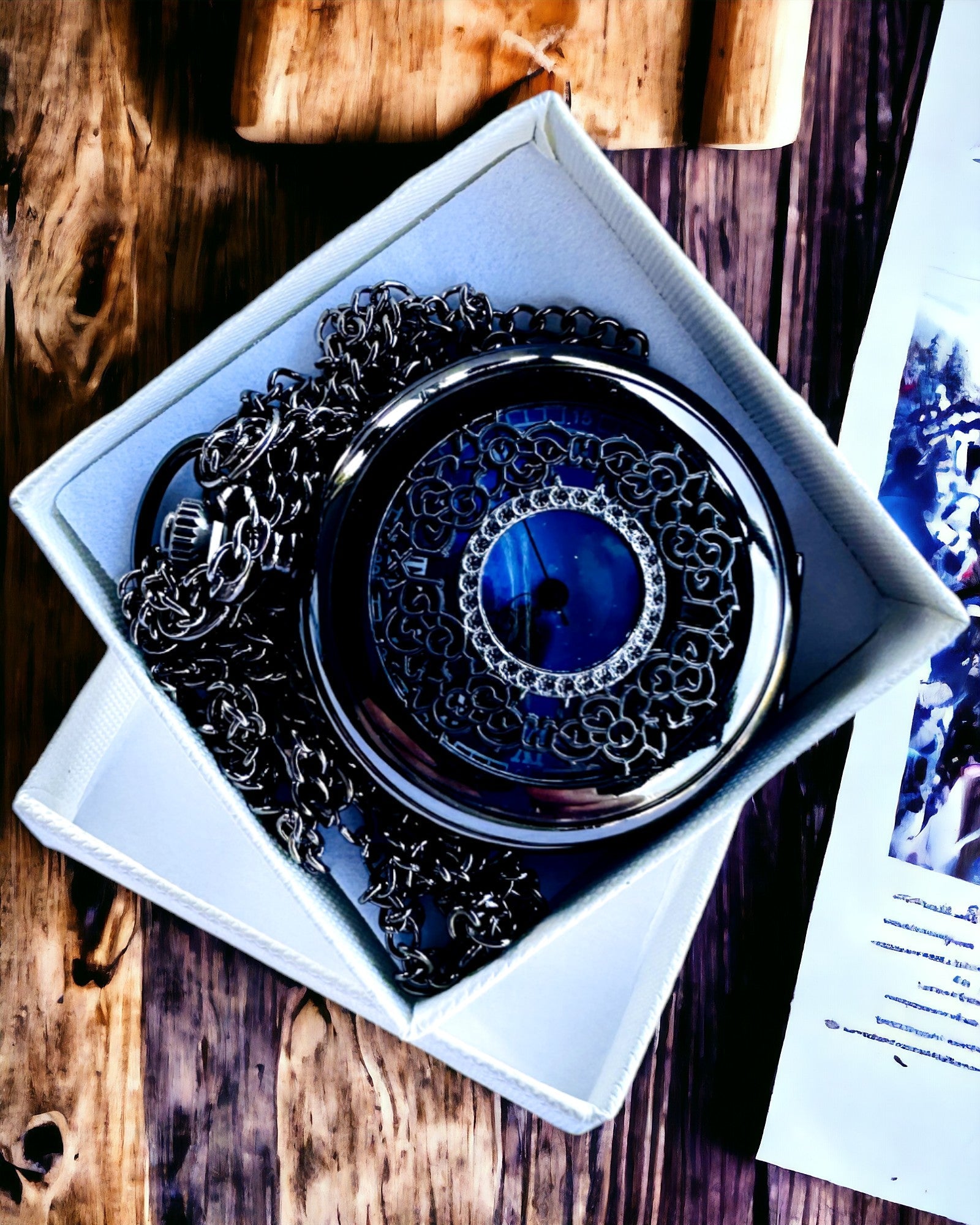 Fickur "Eternum", personalisering som present med gravyr