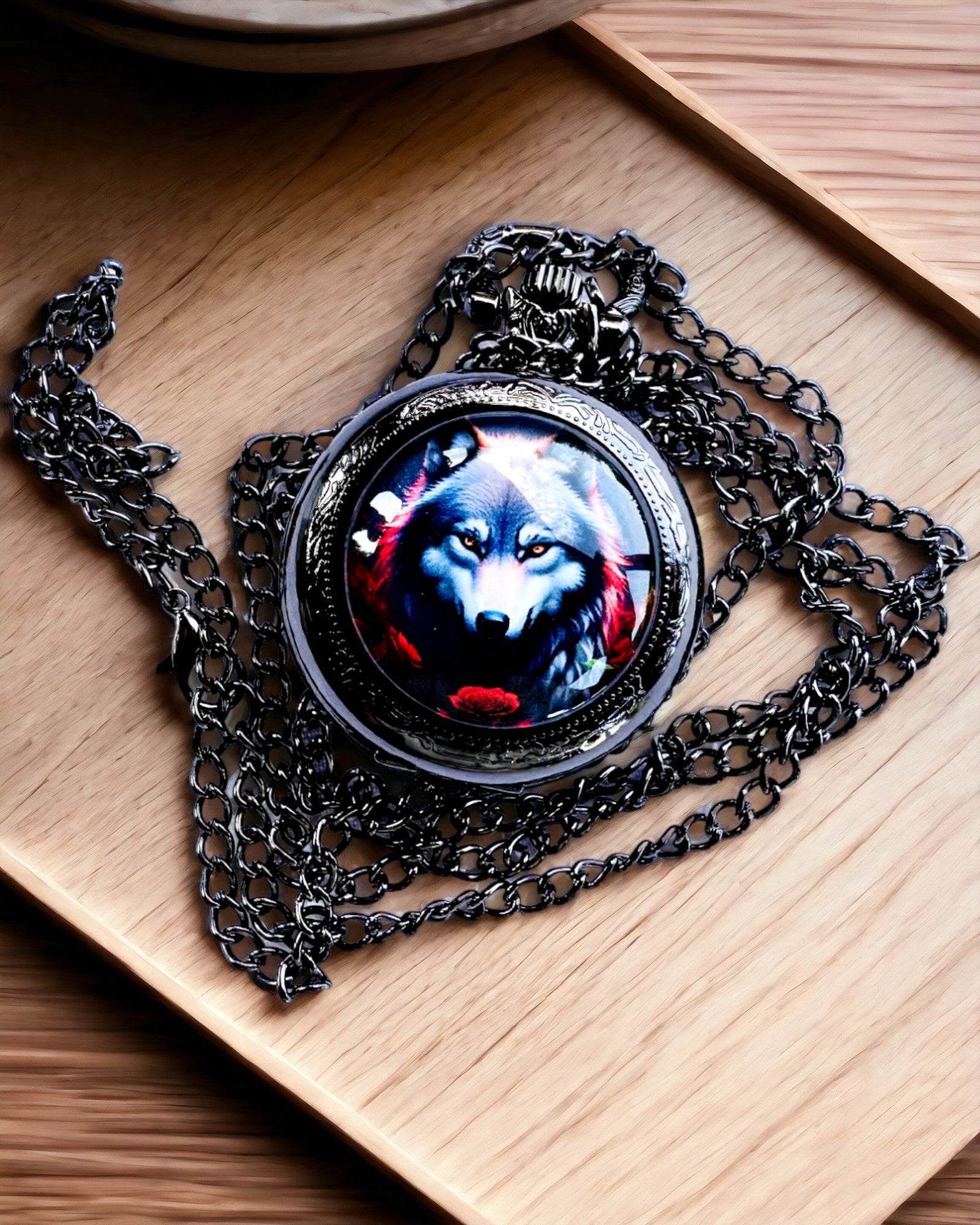 Fickur "Lupus Stellar" med graveringsalternativ