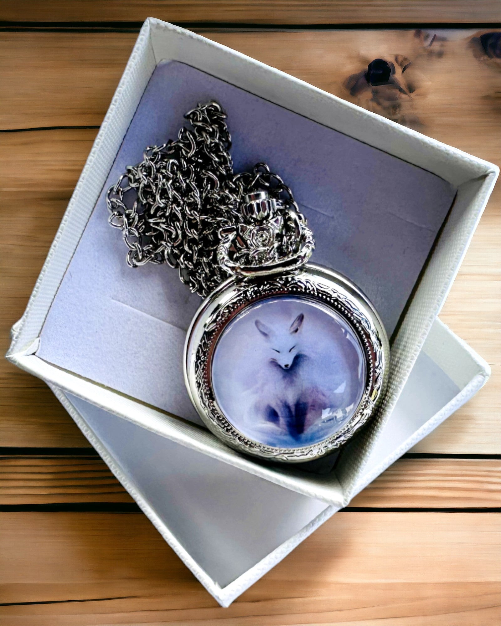 Fickur "Mystisk Räv" med Graveringsmöjlighet