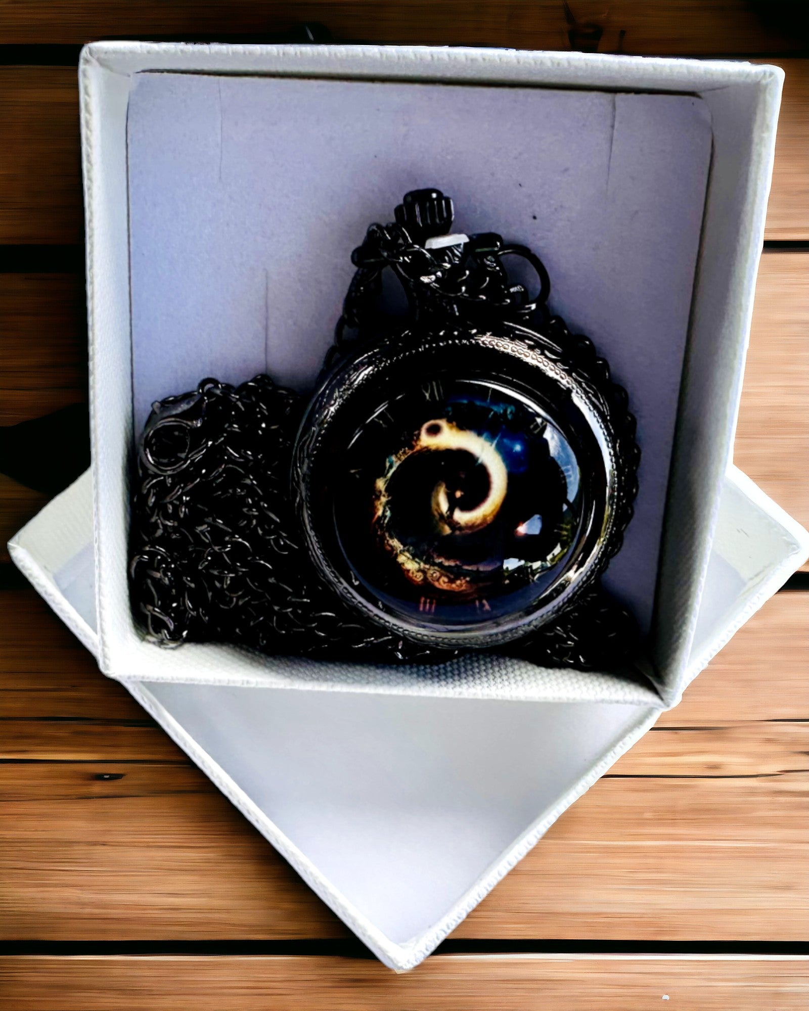 Fickur "Galactic Eye" med personlig gravyr