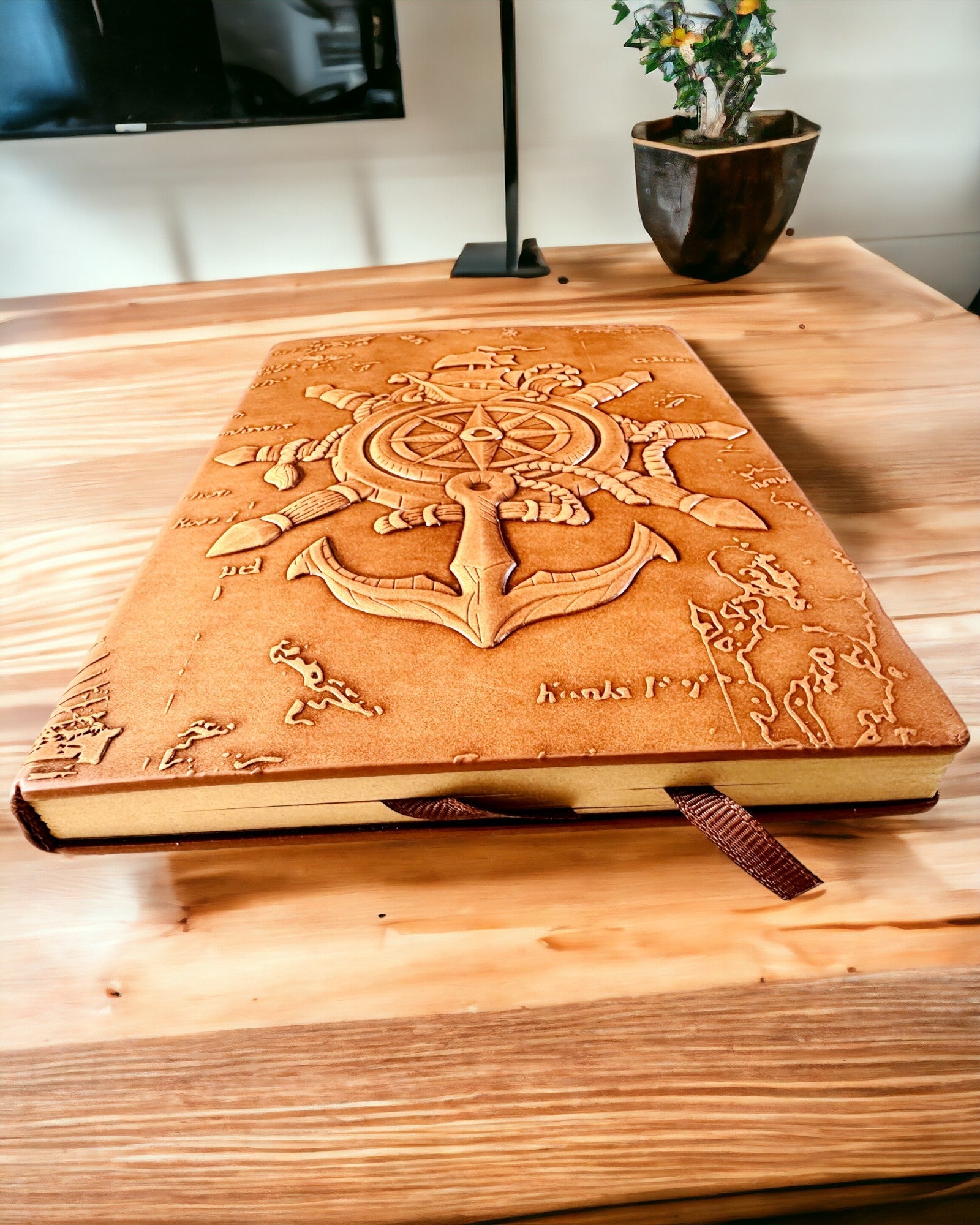 Anteckningsböcker med nautiskt tema "Nautica" med möjlighet till personlig gravyr, som present