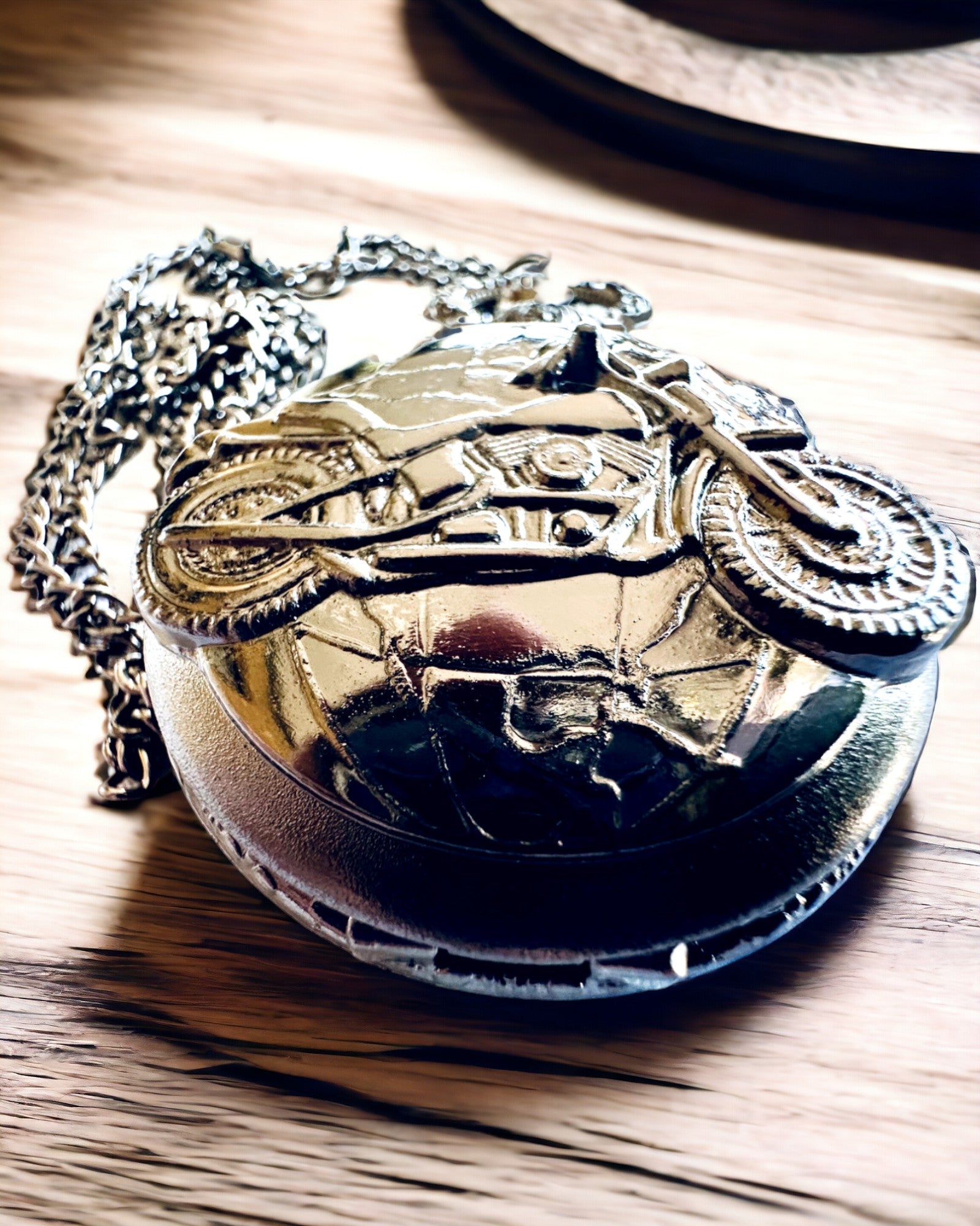 Elegant Fickur Motorcykelpassion, möjlighet till personlig gravyr