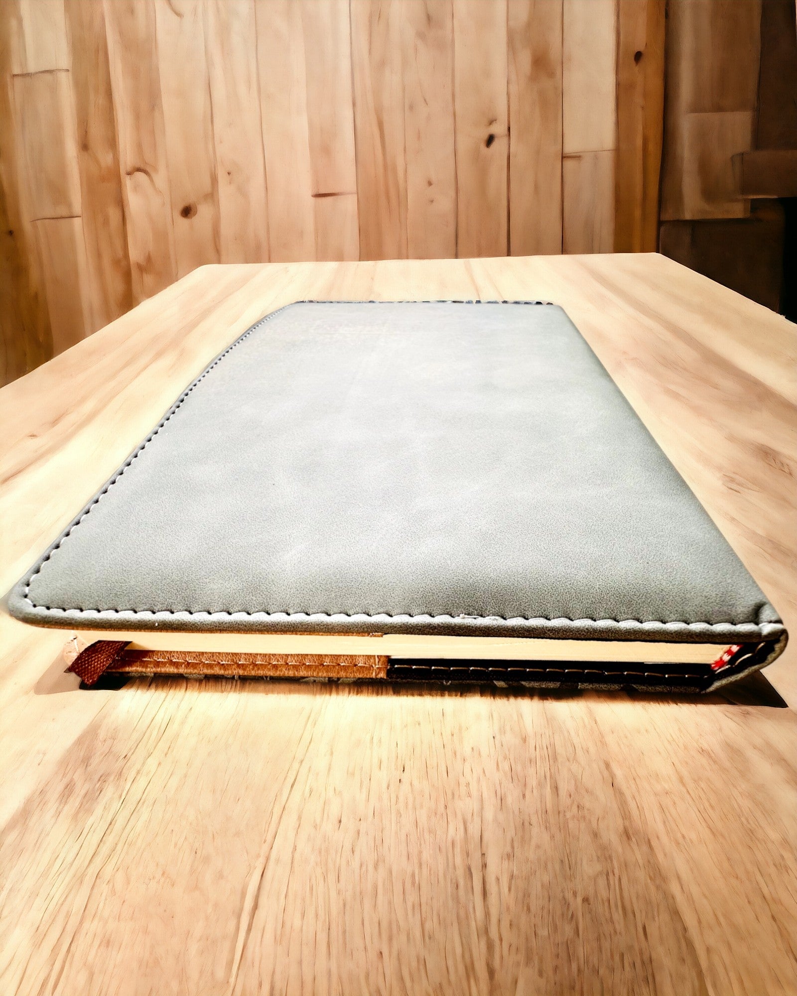 Exklusiv Anteckningsbok, PU-läder, A5 med Kodlås - "Secret Journal", personalisering med gravyr