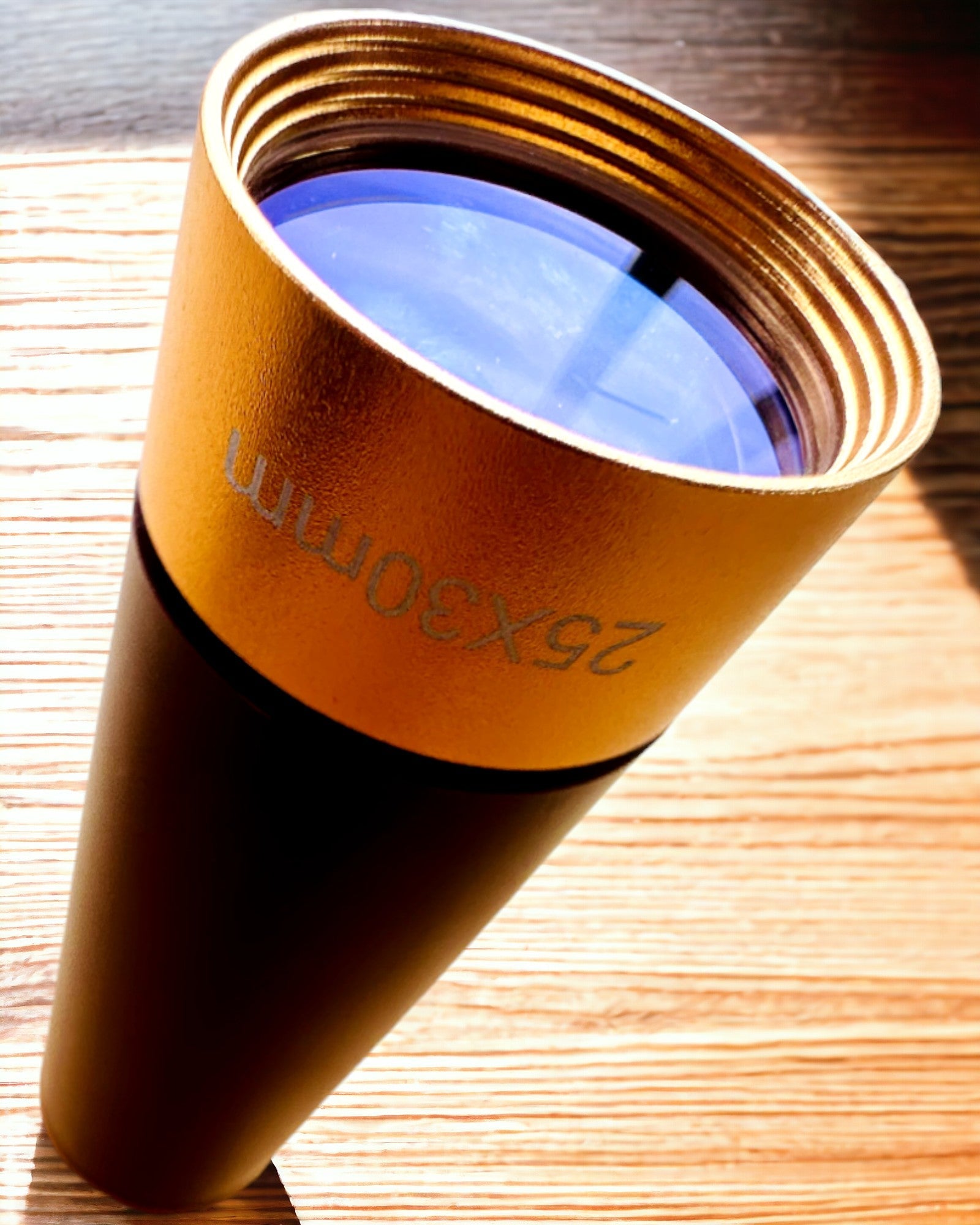 Monokulär Explorer 25x30 - Bärbar, hopfällbar handkikare, möjlighet till personlig gravyr