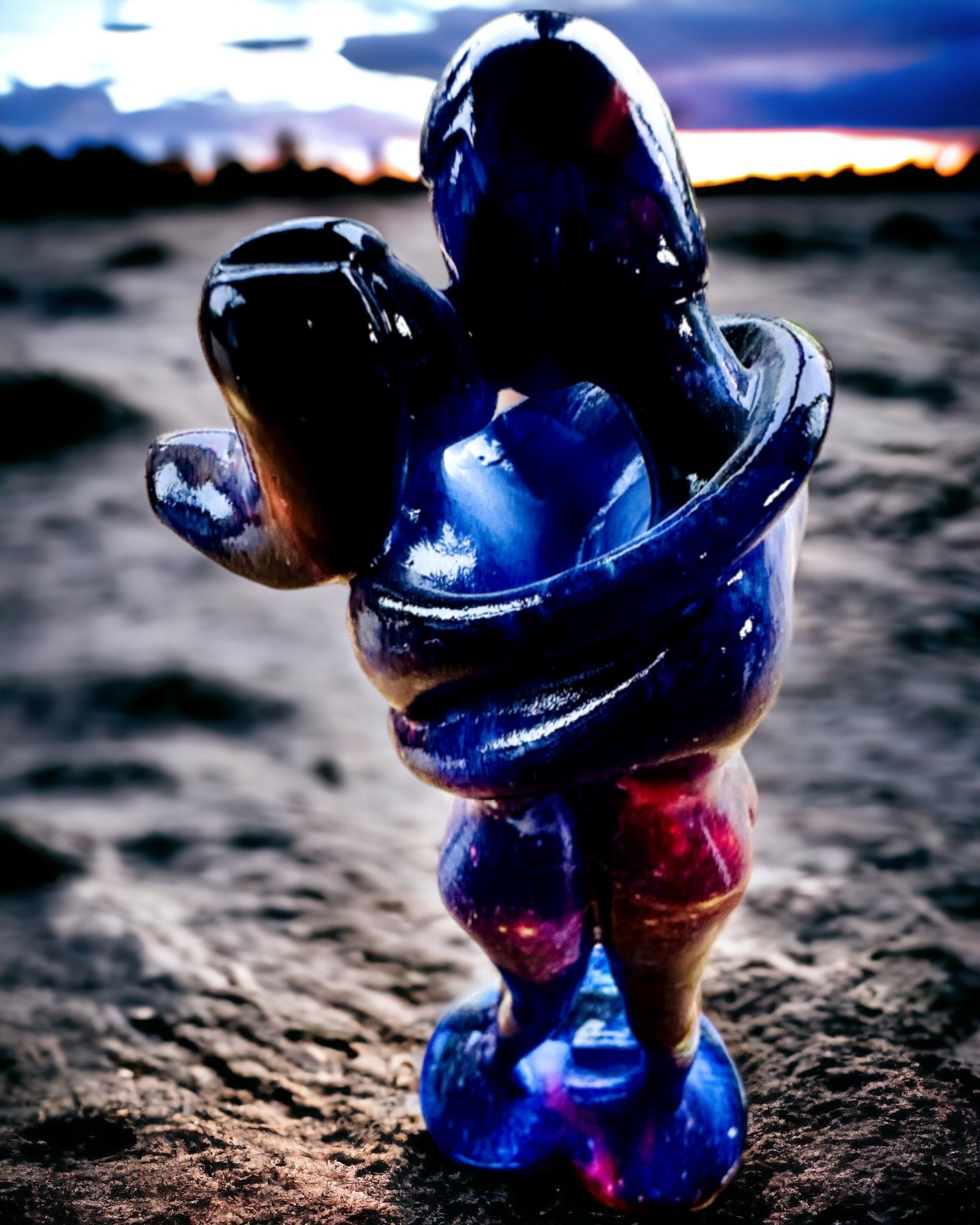 Kosmisk Kram - Hartsfigur med Graveringsalternativ