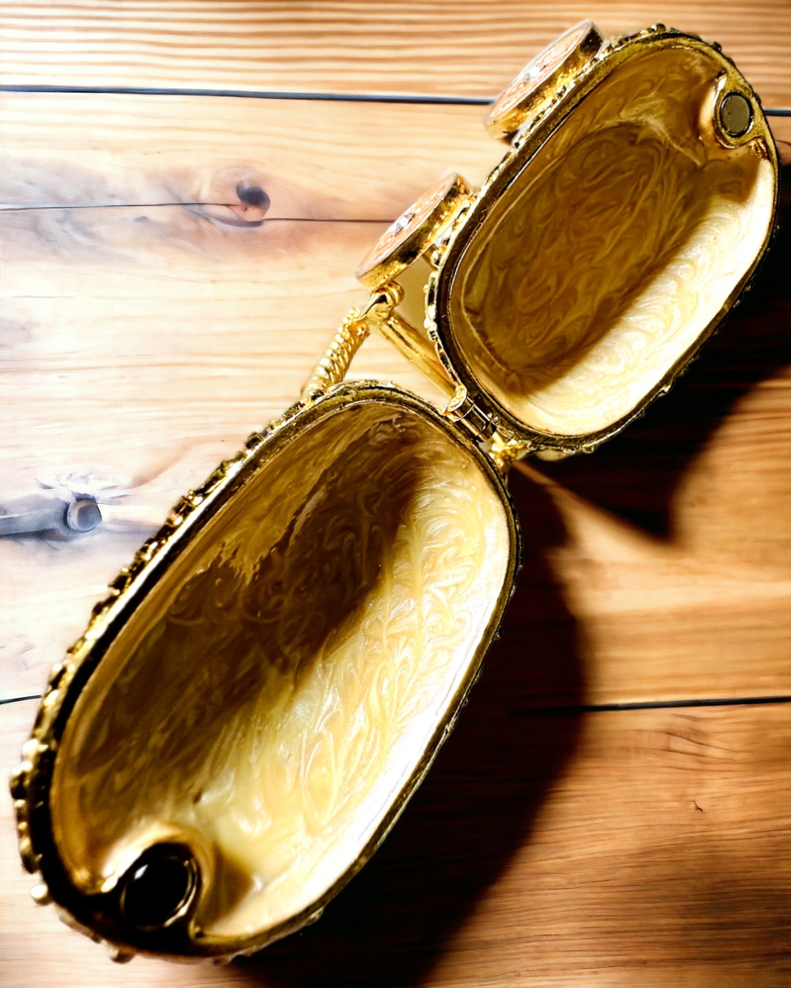 Liten Sagolik Vagn för smycken, skatter - Kunglig Elegans, personalisering med gravyr