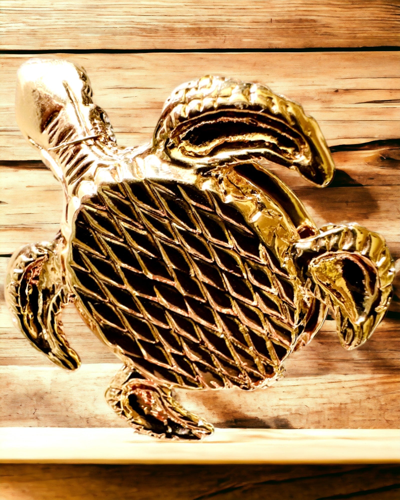 Skrin "Sköldpaddsfamiljen" - färg grön, personalisering med gravyr