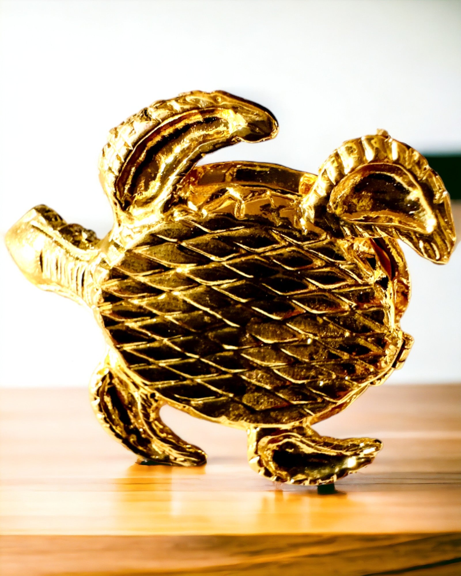 Skrin "Sköldpaddsfamiljen" - färg orange, personalisering med gravyr