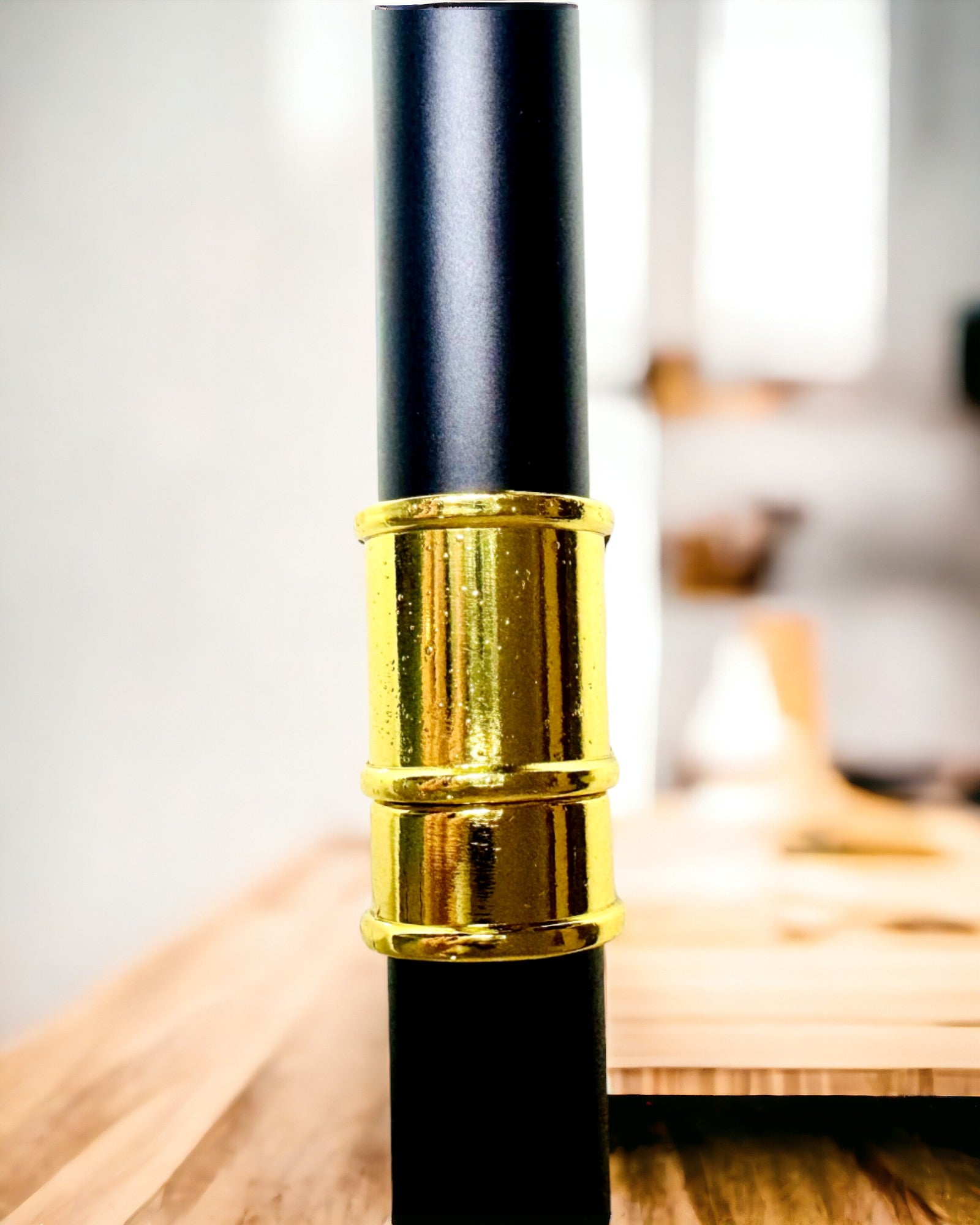 Luksusowa Laska med Guldhandtag i Form av en Blomma – Elegant och Moderiktig, 93 cm