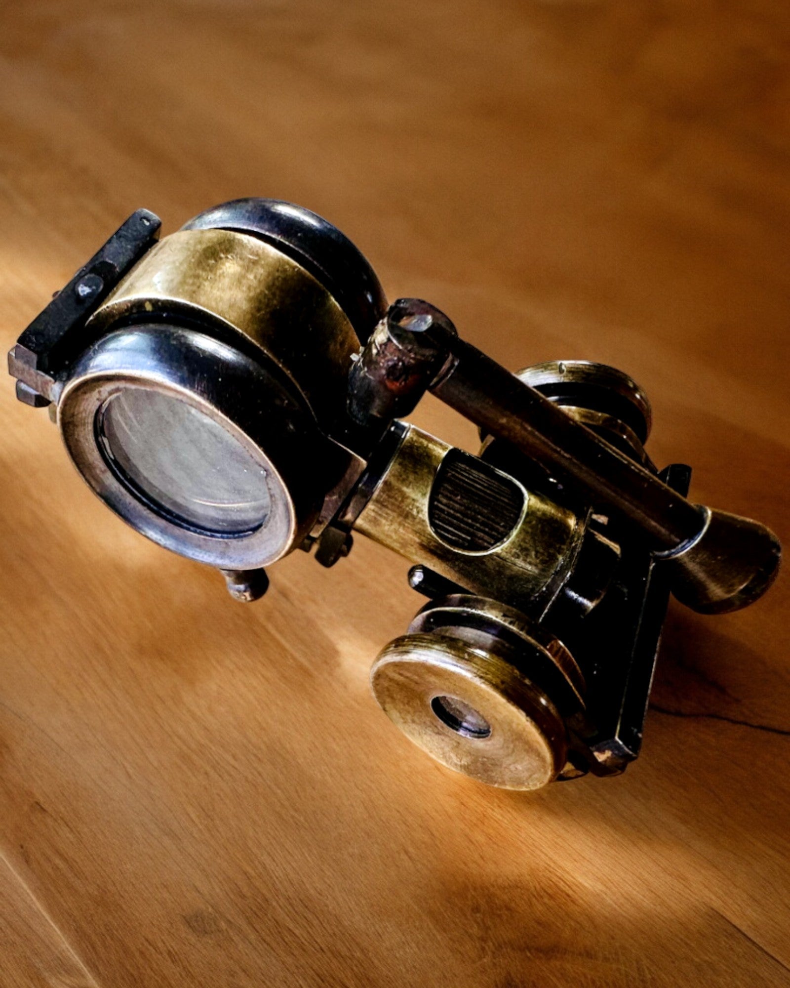 Binocular Nautica - Exklusivt Vintage-tillbehör - Handgjord med Graveringsalternativ, kontorsdekoration, premium