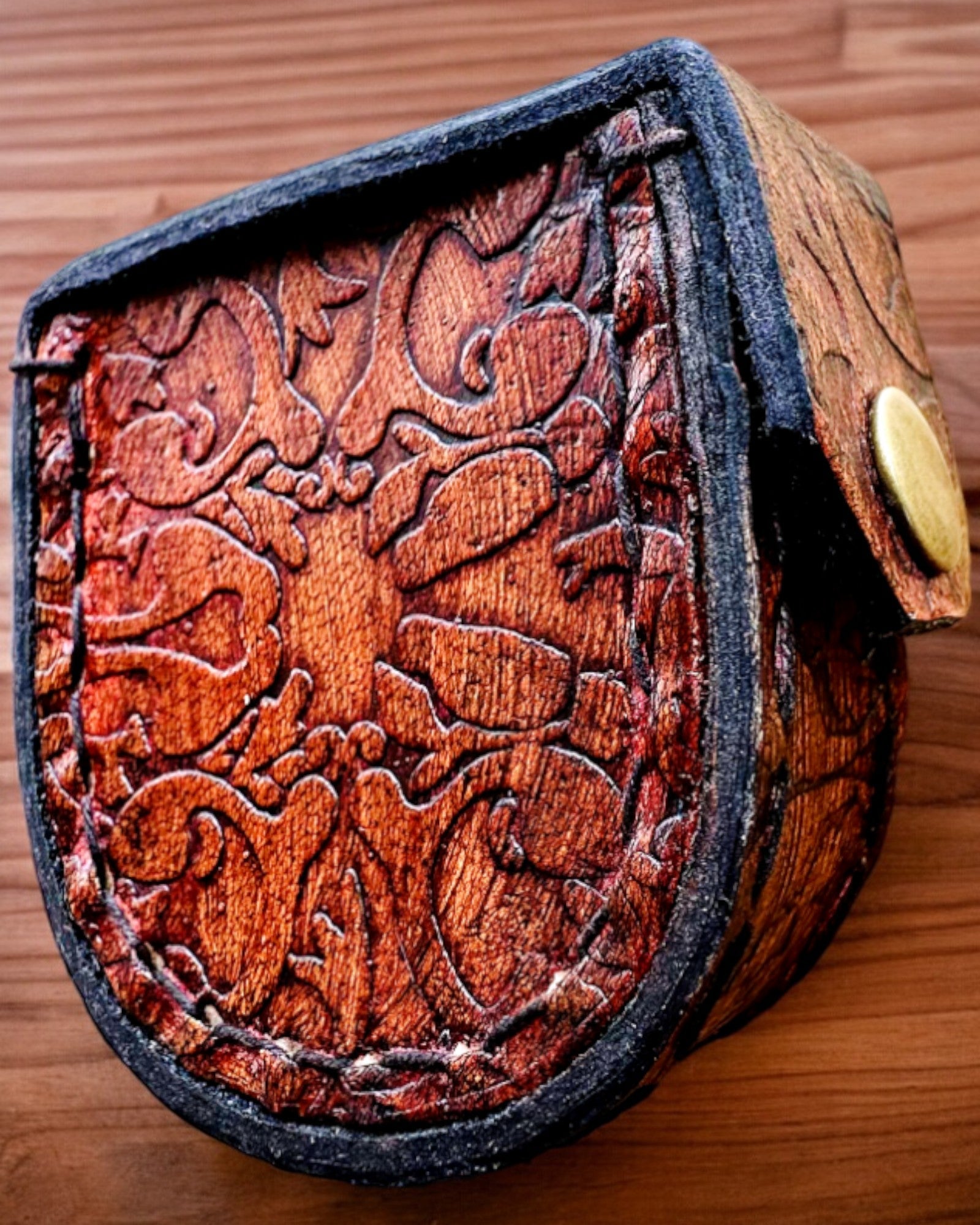 Elegant Maharadja-fodral för fickur eller kompass - möjlighet till personlig gravyr