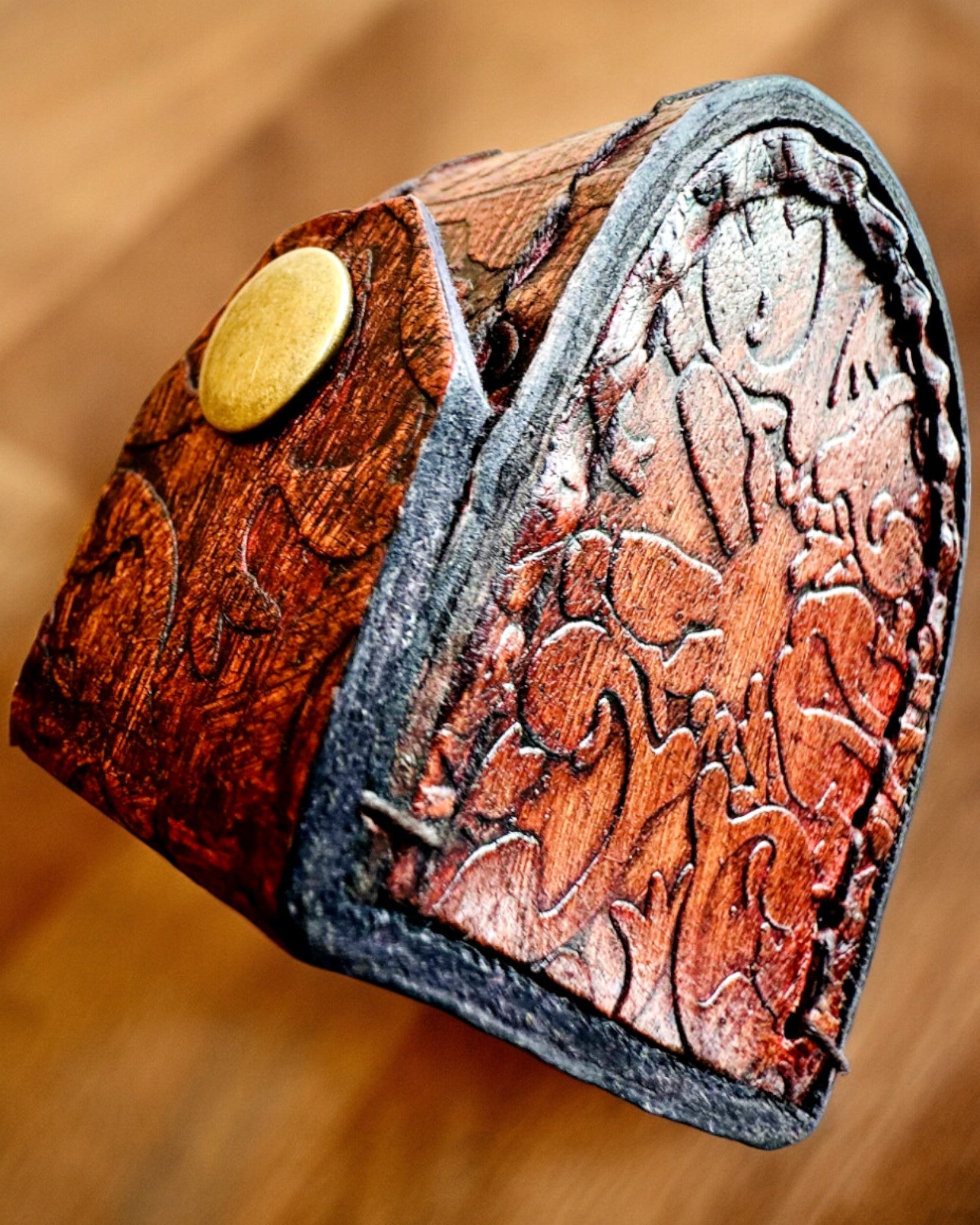 Elegant Maharadja-fodral för fickur eller kompass - möjlighet till personlig gravyr