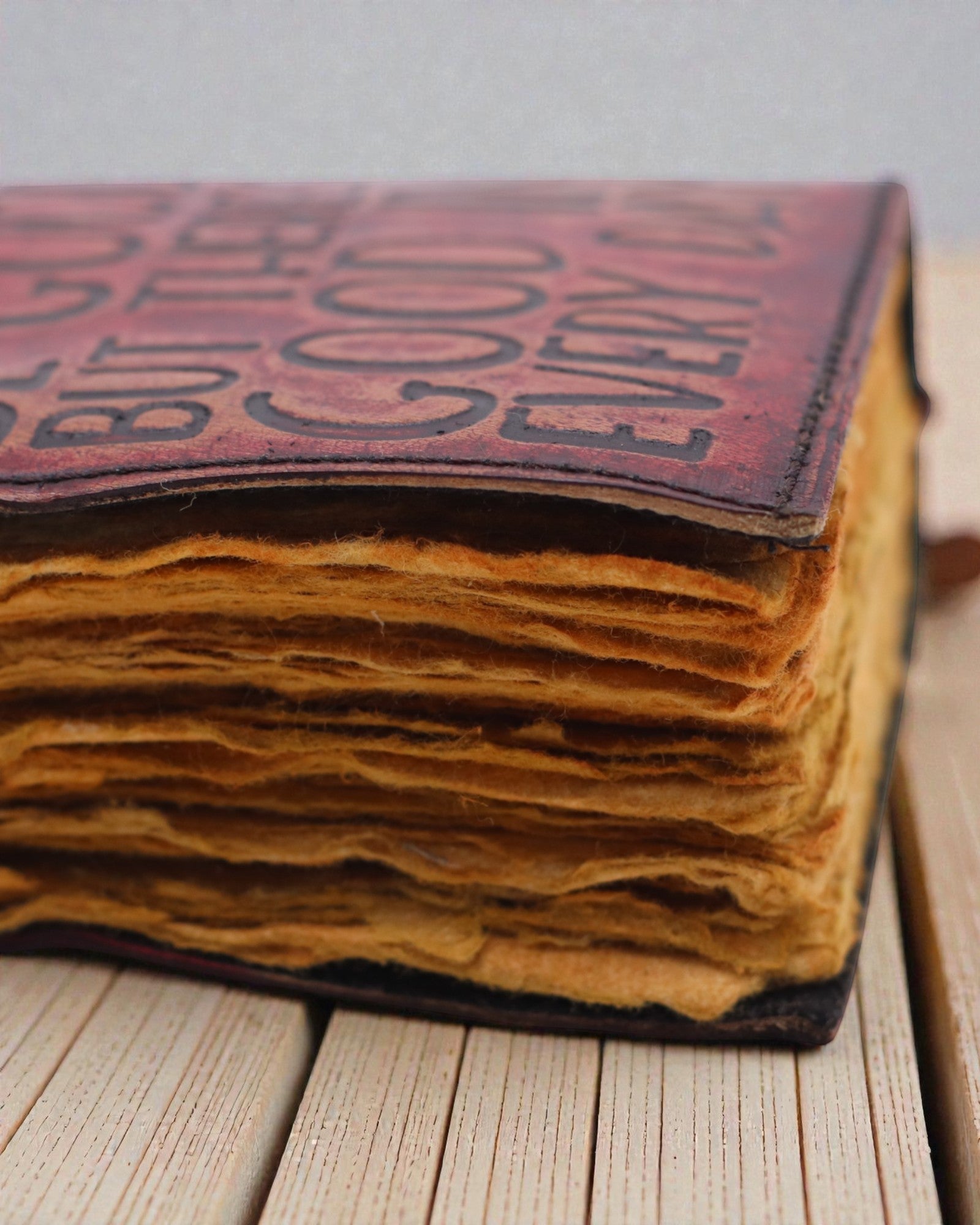 Dies Bona – Anteckningsbok i läder Varje dag är inte nödvändigtvis bra