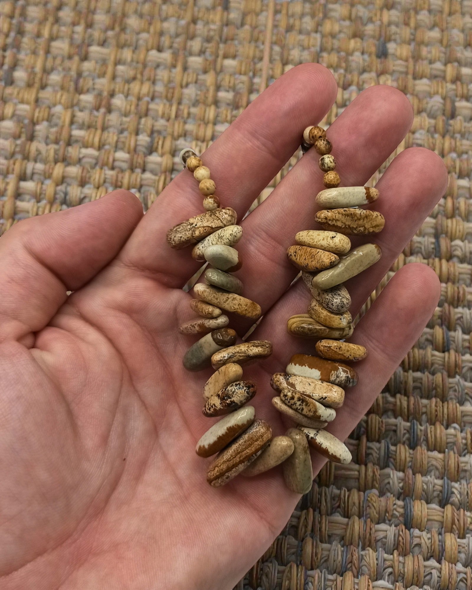 Longstone ädelstenshalsband – kartsten