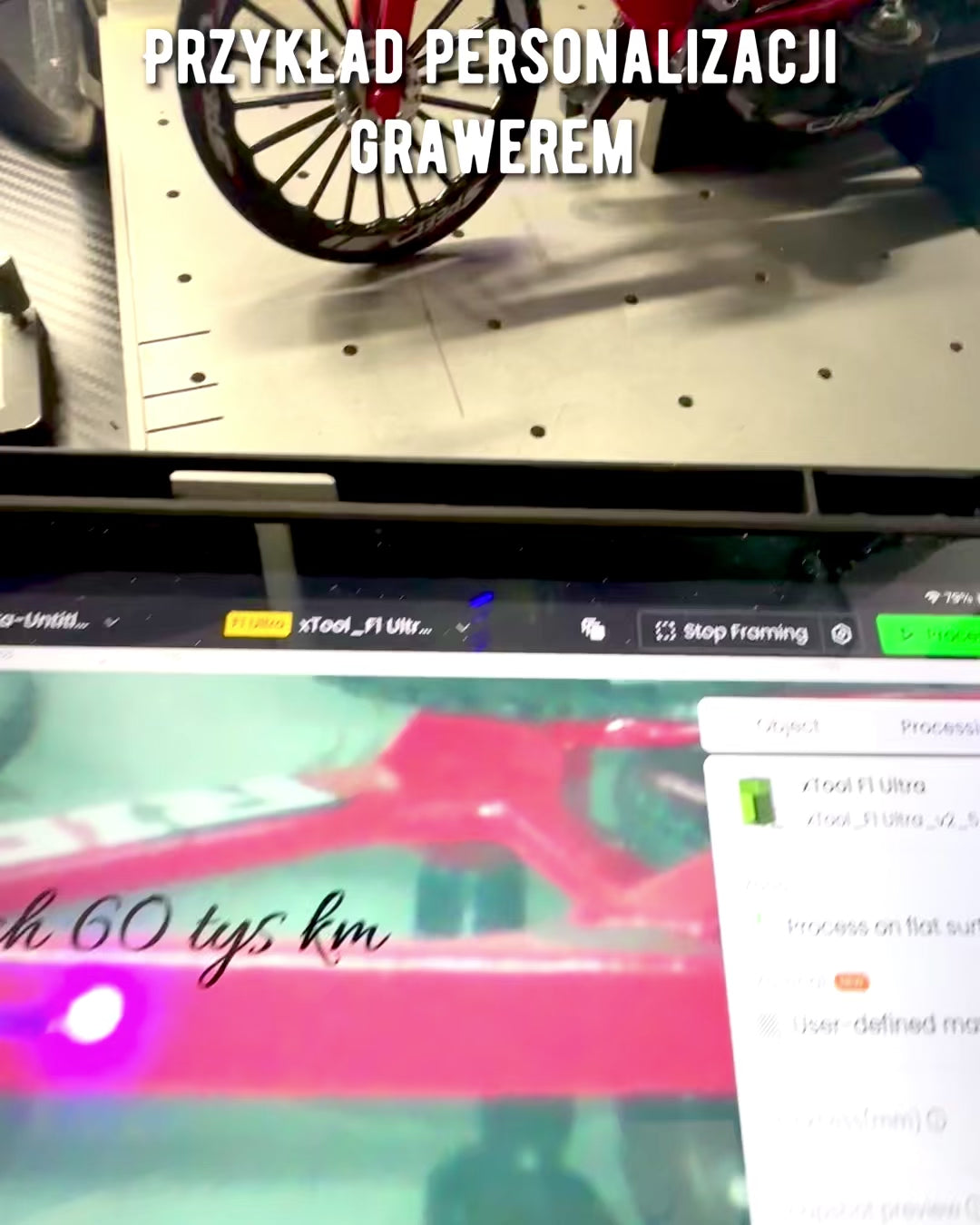 "Speedster" – samlarmodell med graveringsalternativ, 2 varianter att välja mellan