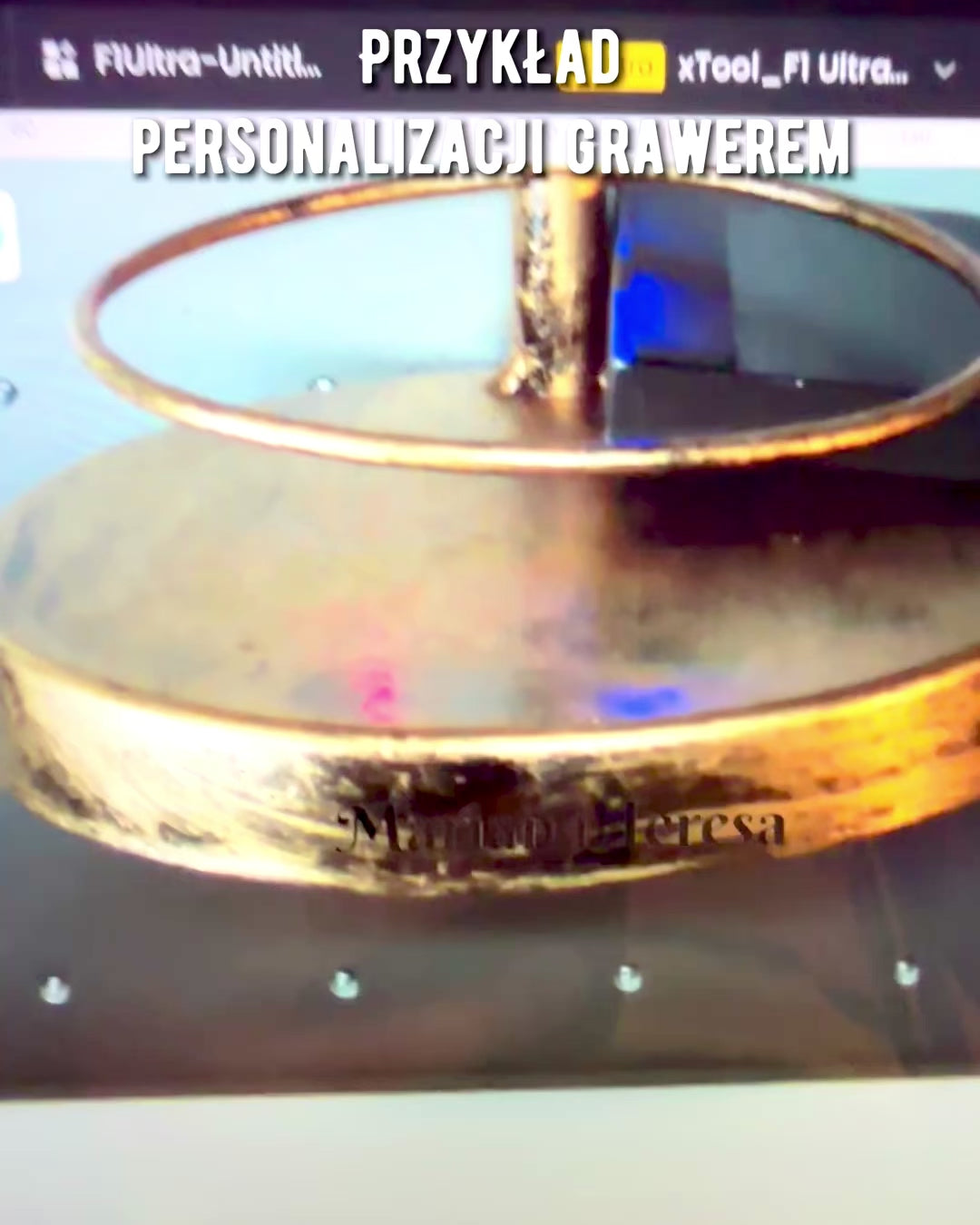 Stilfull Metallaskkopp "Rustic Charm" 19-23 cm hög, 8 varianter att välja mellan, gravyr på begäran