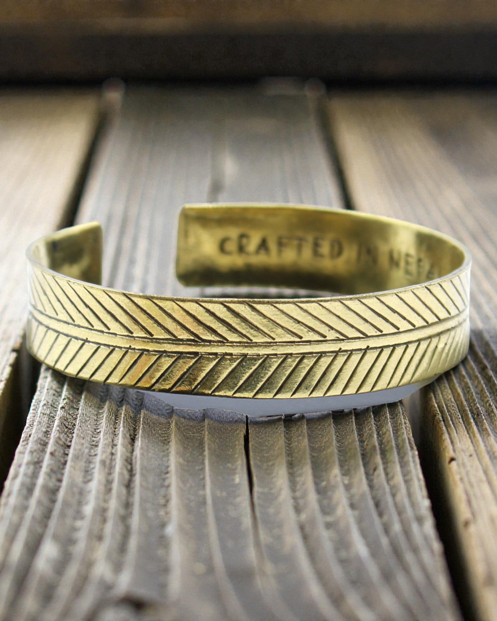 Tibetansk mässingsarmband Livets träd – Himalayisk harmoni