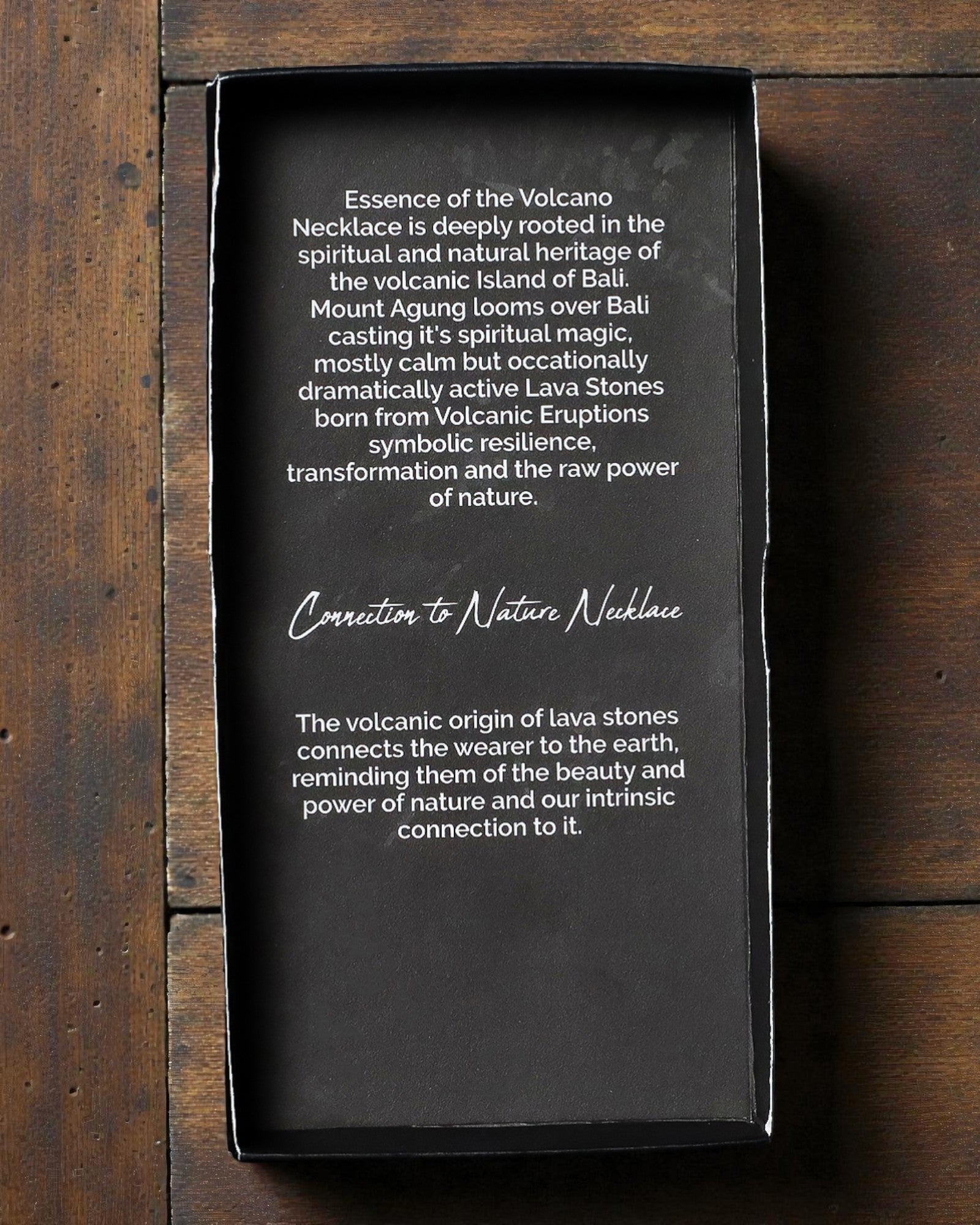 Halsbandet Vulkanens Essens – Förbindelse med naturen