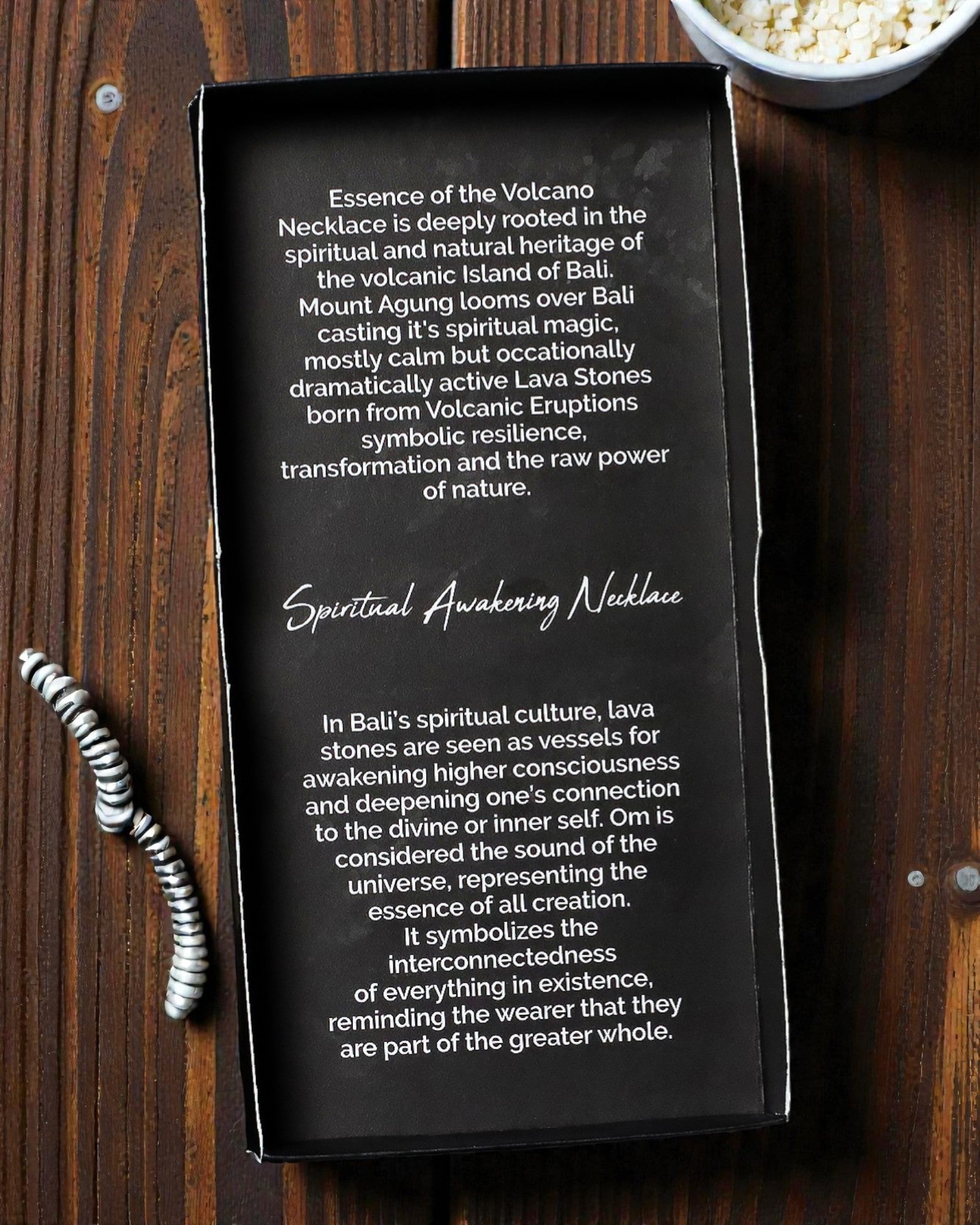 Halsband Vulkanens essens – Andligt uppvaknande